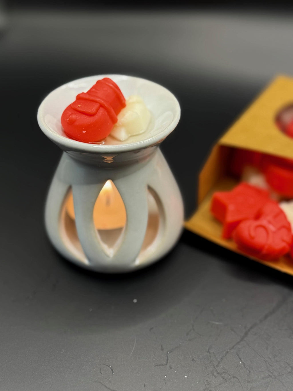 Božićni poklon set s aroma lampom